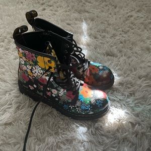 Floral Dr. Martens